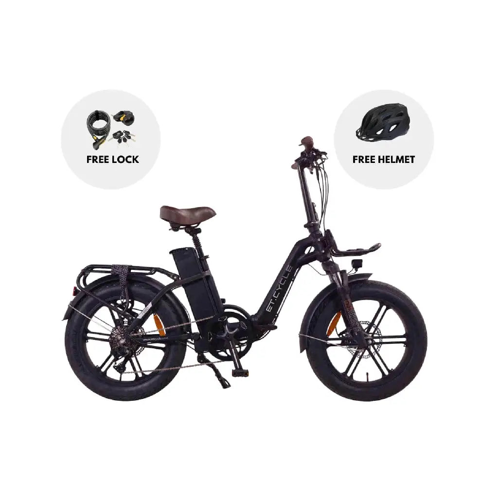 ET Cycle F720 48V 15Ah 720Wh Matte Black E Bike E Bikes Australia PedL E Bikes E Scooters