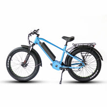 Load image into Gallery viewer, Eunorau 48V 1000W FAT-HD All Terrain E-MTB Fat Tyre Electric Mountain Bike - 26X4 Wheel Set
