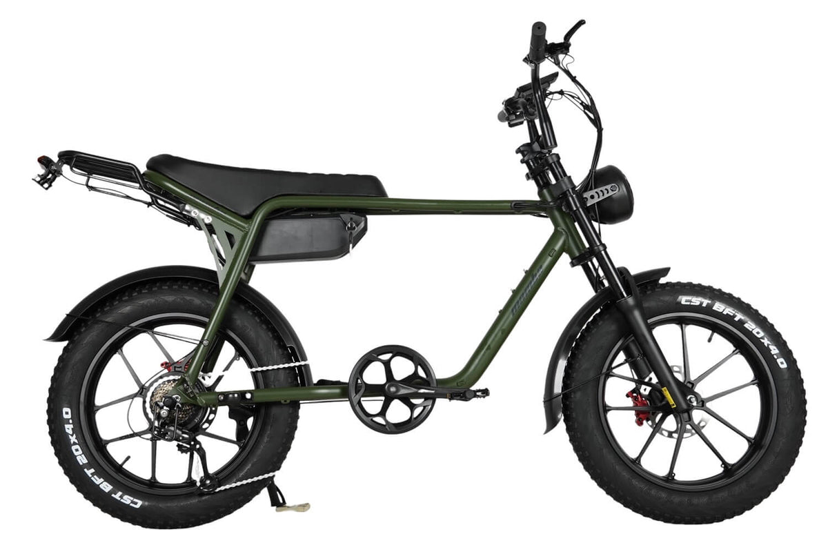 New Mamba Sahara Fat Tyre Ebike - 2022 Model - E-Bikes Australia – PedL ...