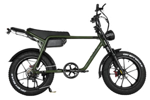 2024 NEW MAMBA SAHARA FAT TYRE EBIKE 750W 48V17AH Battery