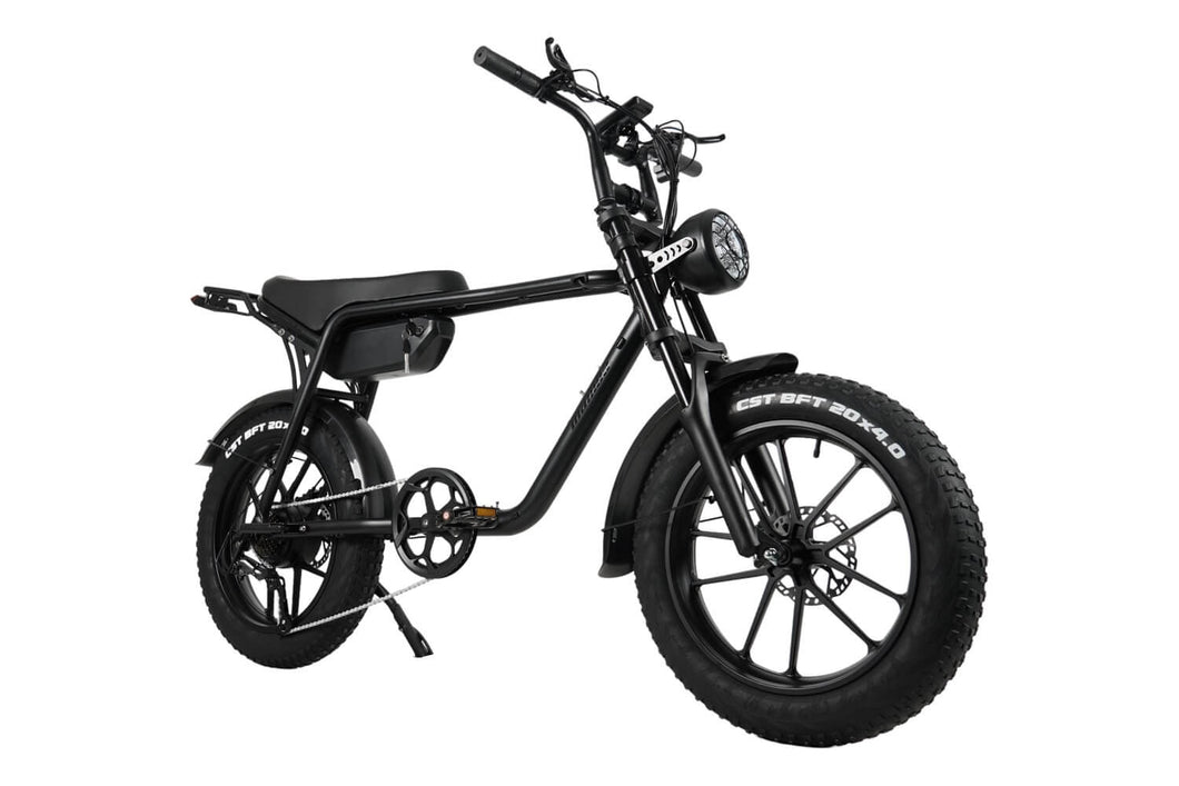 2025 NEW MAMBA SAHARA FAT TYRE EBIKE 500W/750W 48V17AH BATTERY KIT AND BUILT IN GPS TRACKING