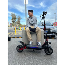 Load image into Gallery viewer, VELOZ V2 Electric Scooter Dual Motor 2400W Keylock + Puncture Proof Tyres + App
