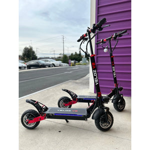VELOZ V2 Electric Scooter Dual Motor 2400W Keylock + Puncture Proof Tyres + App