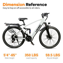 Load image into Gallery viewer, Jaguar eBike Dual suspension 500W Motor 6 Months Free Service
