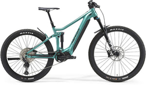 Merida 22 eONE Forty eBike 500 Electric Mountain Bike – Metallic Teal Black