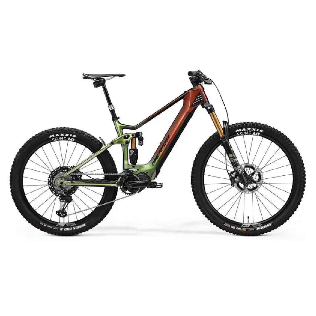 Merida 22 eONE Sixty eBike 10K Electric Mountain Bike - Metallic Brown Chameleon Fade