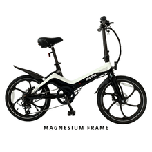 Load image into Gallery viewer, Moov8 MAG-20 Light Magnesium Folding Electric Bike
