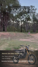 Load image into Gallery viewer, 72V Electric Dirt Bike TK1714-70 (seat height 820mm)

