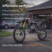 Load image into Gallery viewer, 72V Electric Dirt Bike TK1714-70 (seat height 820mm)

