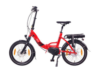 NCM Paris Max N8R Folding E-Bike, Powerful Electric Bike 36V 14Ah 540Wh Battery, [Black 20]