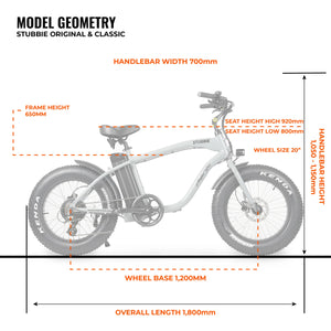 AMPD Brothers Electric Bike The Original Stubbie E-Bike