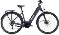 Cube Touring Hybrid ONE 500 Easy Entry Hybrid Bike 500Wh Battery grey'n'white
