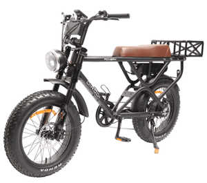 DiroDi Rover Plus Gen 4 Retro Fat Tyre Electric Bike (250W- 48V) E-Bike