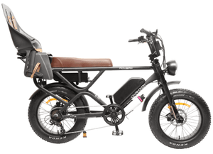 DiroDi Rover Plus Gen 4 Retro Fat Tyre Electric Bike (250W- 48V) E-Bike