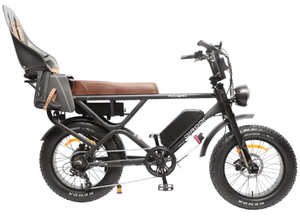 DiroDi Rover Plus Gen 3 Retro Fat Tyre Electric Bike (250W- 48V) E-Bike