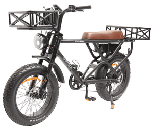 DiroDi Rover Plus Gen 4 Retro Fat Tyre Electric Bike (250W- 48V) E-Bike