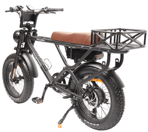 DiroDi Rover Plus Gen 4 Retro Fat Tyre Electric Bike (250W- 48V) E-Bike