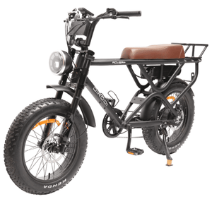 DiroDi Rover Plus Gen 4 Retro Fat Tyre Electric Bike (250W- 48V) E-Bike