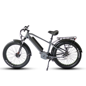 Eunorau 48V 1000W FAT-HD All Terrain E-MTB Fat Tyre Electric Mountain Bike - 26X4 Wheel Set
