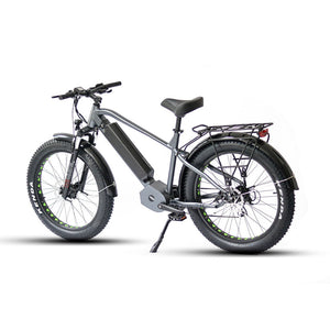 Eunorau 48V 1000W FAT-HD All Terrain E-MTB Fat Tyre Electric Mountain Bike - 26X4 Wheel Set