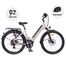 Load image into Gallery viewer, NCM T3S Step-Thru Trekking E-Bike, City Electric Bike, 250W, 48V 12Ah 576Wh Battery
