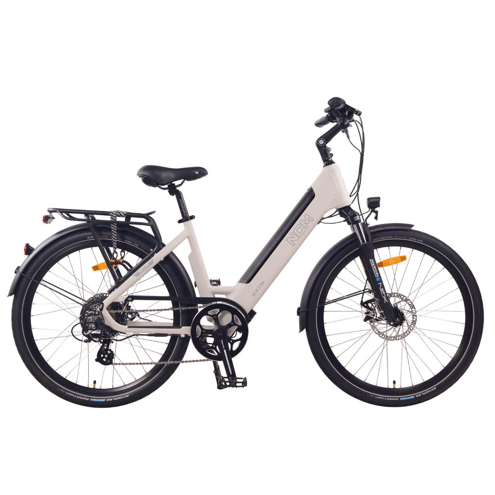 NCM T3S Step-Thru Trekking City Electric Bike, 250W-500W E-Bike Motor, 48V 12Ah 576Wh Battery [26inch]