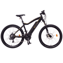 Load image into Gallery viewer, NCM EASYBIKE Mi5 Electric Mountain Bike, E-Bike, 250W, E-MTB, 36V 13Ah 468Wh Battery [Black 27.5&quot;]
