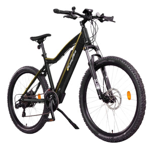 NCM EASYBIKE Mi5 Electric Mountain Bike, E-Bike, 250W, E-MTB, 36V 13Ah 468Wh Battery [Black 27.5"]