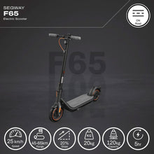 Load image into Gallery viewer, Segway Ninebot KickScooter F65 - Black
