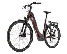 Load image into Gallery viewer, Merida eSpresso City 400 EQ 504Wh Electric Hybrid Bike Burgundy Red/Black
