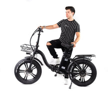 Load image into Gallery viewer, KRISTALL Y20 48V 750W FAT TIRE FOLDING EBIKE - Hydraulic Brakes
