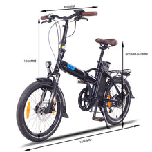 Load image into Gallery viewer, NCM London Folding E-Bike, 250W, 36V 15Ah 540Wh Battery, Size 20&quot; [Dark Blue]
