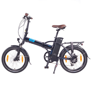 NCM London+ Folding E-Bike, 250W Electric Bike Motor, 36V Powerful 19Ah 684Wh Long Range Battery, [Black 20]