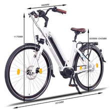 Load image into Gallery viewer, NCM Milano Max N8R Trekking E-Bike, City-Bike, 250W Motor, 36V 16Ah 576Wh Battery

