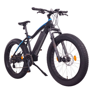NCM Aspen Plus Fat Tyre Electric Bike, E-Bike, 48V 16Ah 250W-750W, Electric Mountain Bike 768Wh Battery [Black 26"]
