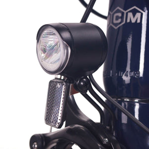 NCM C5 Trekking E-Bike, City-Bike 250W, 36V 12Ah 432Wh Battery [Blue- Large]