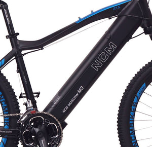 NCM Moscow M3 Model, E-MTB, Electric Mountain Bike, E-Bike, 250W-500W, 48V 12Ah, 576Wh Battery