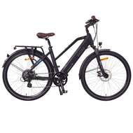 NCM Milano T3 Step Trekking Electric Bike, 250W E-Bike Motor, 48V 12Ah 576Wh Battery [Black 26