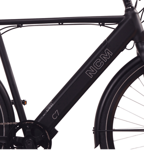 NCM C7 Trekking Bike, E-Bike, 250W, 36V 14Ah 504Wh Battery [Large - Black]
