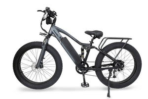2023 Mamba TP26 48V750W FAT TIRE EBIKE DUAL SUSPENSION Hydraulic Brakes