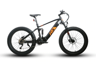 Eunorau Electric Mountain Bike 1000W Motor FAT-HS Dual Battery Fat Tyre E-MTB