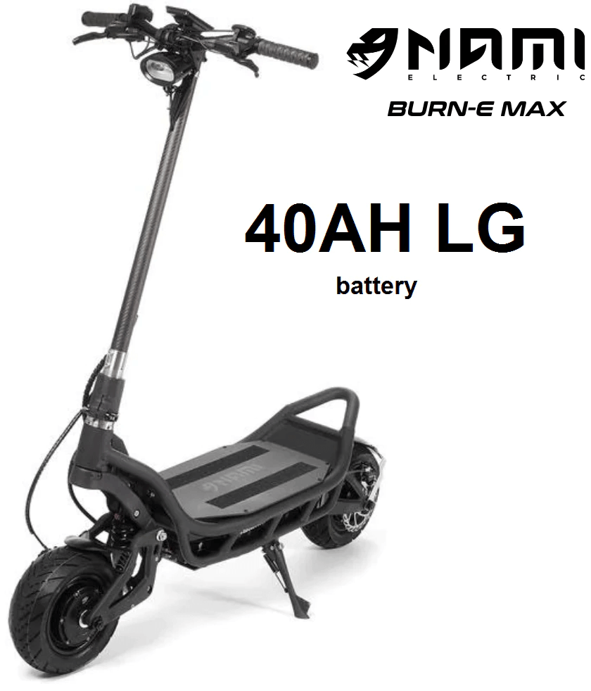 NAMI BURN-E VIPER 2 MAX (40AH) ELECTRIC HYPER SCOOTER - LATEST MODEL- PEAK POWER 8400W