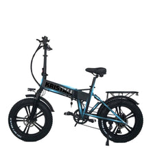 Load image into Gallery viewer, 2023 NEW KRISTALL RX20 48V17AH 750W FAT TIRE FOLDING EBIKE INTERGRATED RIM
