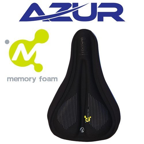 Azur Saddle Cover Road Memory Foam