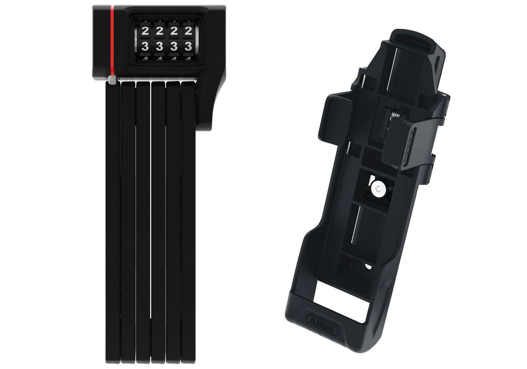 Abus Bordo U-Grip 5700 Combination Lock, 80cm, Black