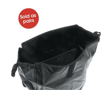 Load image into Gallery viewer, Azur Tarpaulin Pannier Set 54L Black
