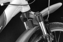 Load image into Gallery viewer, Azur M2 Guard MTB Front/Rear (Seatpost) Mudguard Set Black
