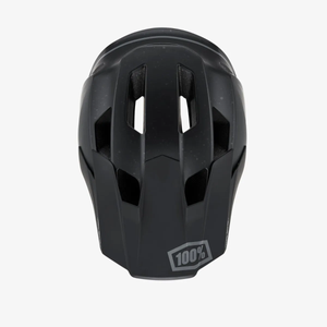 100% Trajecta Full Face Helmet Black