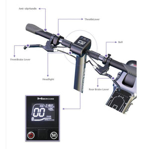 Mercane  Wide Wheel PRO Scooter 1000w Dual Motor 15 Ah 2023 MODEL