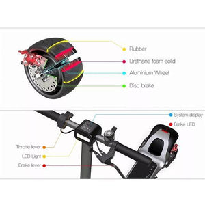 Mercane  Wide Wheel PRO Scooter 1000w Dual Motor 15 Ah 2023 MODEL